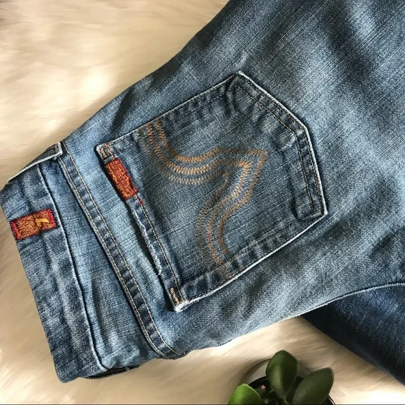 7 FOR ALL MANKIND- Kate Straight Leg Jeans - Picture 4 of 12